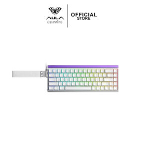 AULA HERO 68HE (WHITE) METEOR MAGNETIC SWITCH