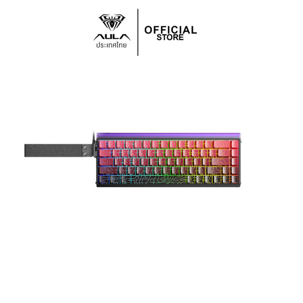 AULA HERO 68HE (GRADIENT BLACK RED) NEPTUNE MAGNETIC SWITCH