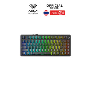 AULA F75HE (Black Counter) Black King Switch MNT